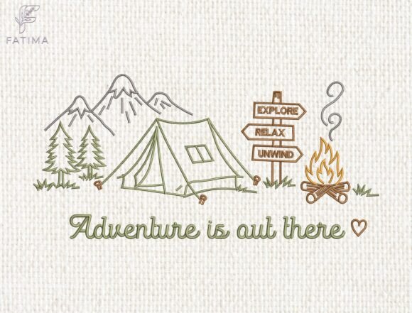 Camping Embroidery Design Review