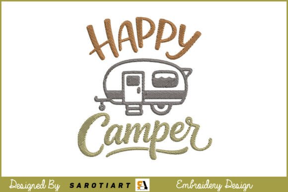 Happy Camper Vintage Trailer