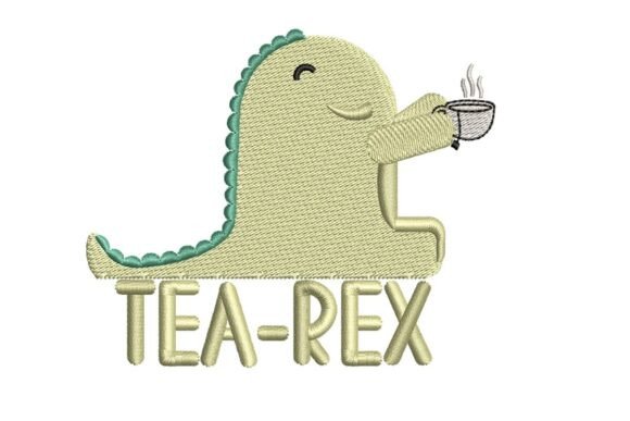 Tea Rex Embroidery Review