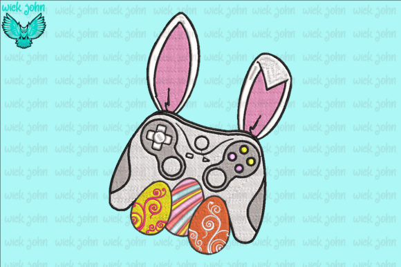 Video Game Bunny Eggs Costume Easter Day